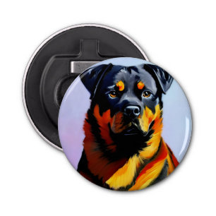 Décapsuleur Peinture Rottweiler
