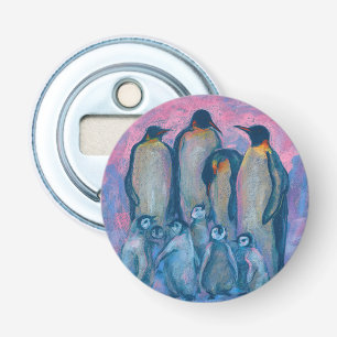 Décapsuleur Penguins empereurs, Oiseaux de l'Antarctique Paren