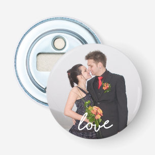 Décapsuleur Personnalisé Mariage Photo Love Keepsaké Bottle