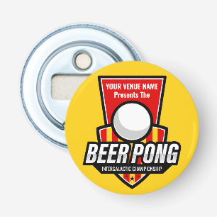 Décapsuleur Personnalisez ce logo Beer Pong