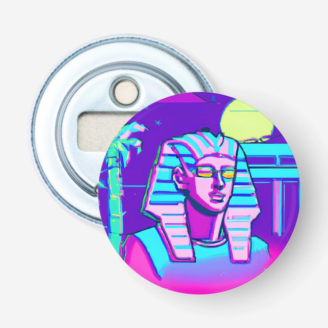 Décapsuleur Pharaon Synthwave (Devant)
