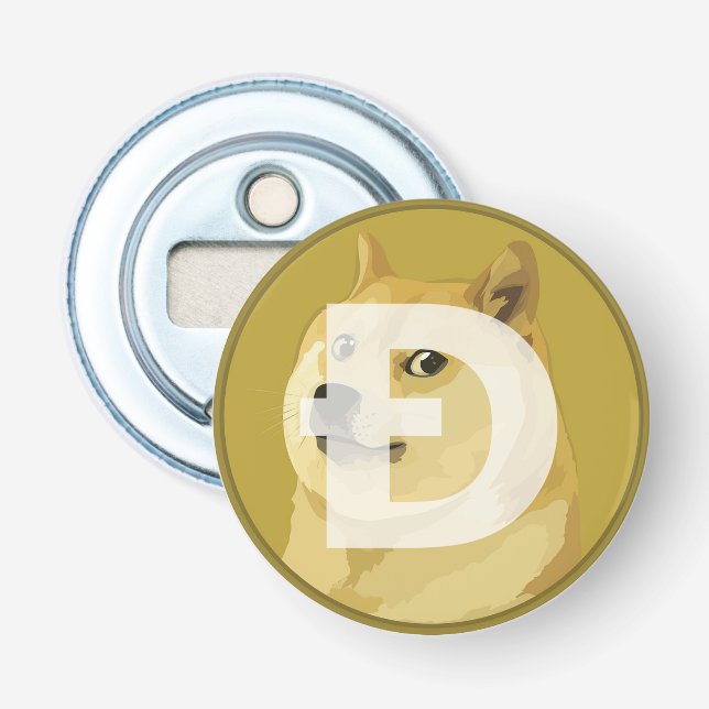 Décapsuleur Pièce de chien (DOGE) (Devant)