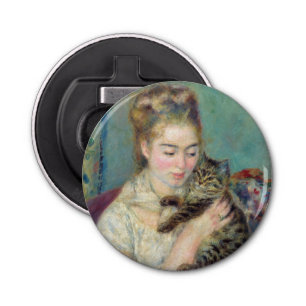 Décapsuleur Pierre-Auguste Renoir - Femme avec chat