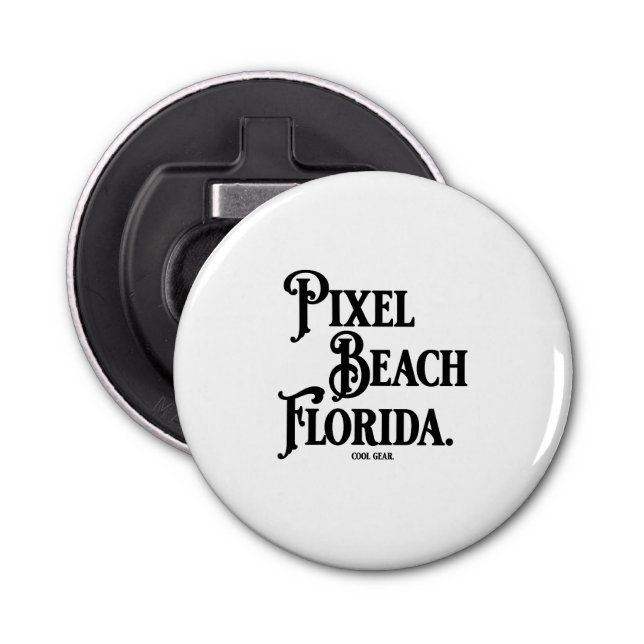 Décapsuleur Pixel Beach Florida Button (Devant)