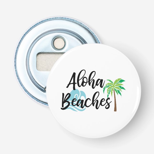 Décapsuleur plages aloha (Devant)