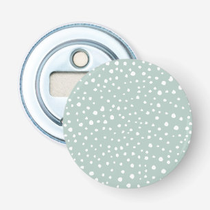 Décapsuleur Points Dalmatiens verts, Points Dalmatiens, Pots D