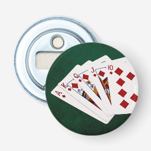 Décapsuleur Poker Hands - Brosse Royale - Costume Diamants