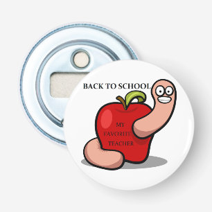 DÉCAPSULEUR POMME "RETOUR À L'ÉCOLE"