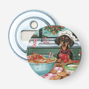 Décapsuleur Préparation de fêtes de Noël pour Teckel : Noël fe