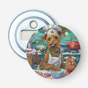 Décapsuleur Préparations de fêtes de Noël du Terrier Irlandais