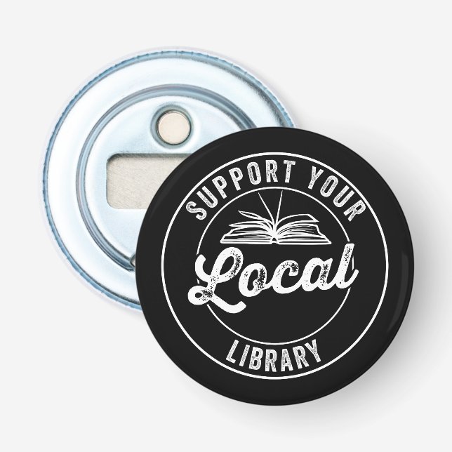 Décapsuleur Prise en charge de votre Porte - clé Magnet Librar (Devant)