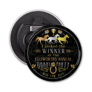 Décapsuleur Prix du vainqueur Art Déco du Derby Day Party