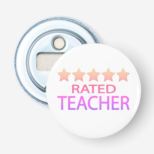 Décapsuleur Professeur cinq étoiles (Devant)
