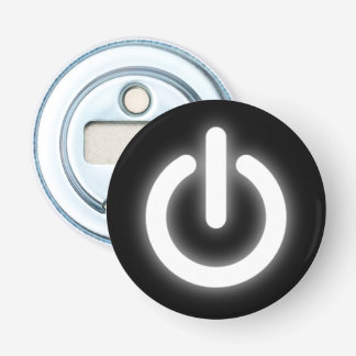 Décapsuleur Puissance brillante sur le symbole drôle