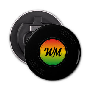Décapsuleur Reggae Vinyl Record Monogramme