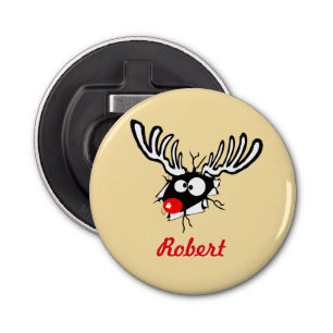 Décapsuleur Renard customisé fou rouge