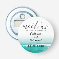 Rencontrez-Nous À La Destination Mariage Teal Save