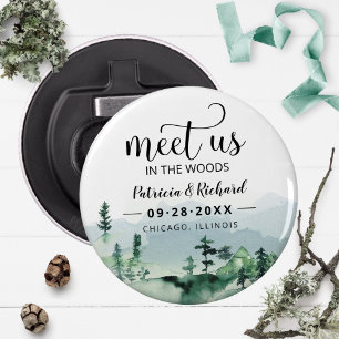 Décapsuleur Rencontrons-nous dans les bois Mariage en plein ai