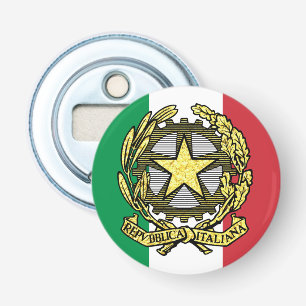 Décapsuleur République italienne et drapeau italien
