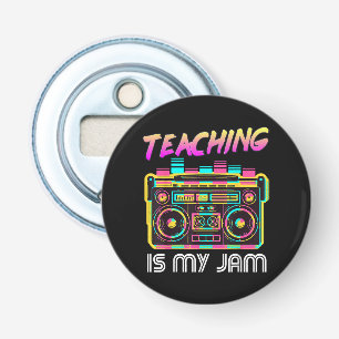 Décapsuleur Retour à l'école Rétro Enseigner est mon truc 80s