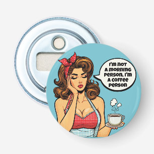 Décapsuleur Retro Pinup_ Personne du matin