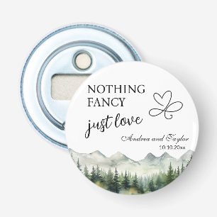 Décapsuleur Rien de fantaisie Juste Amour Élégant Mariage fave