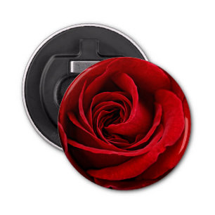 Décapsuleur Rose rouge brillante près