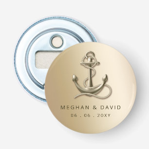 Décapsuleur Rustique Vintage Antique Ancre Nautique Mariage