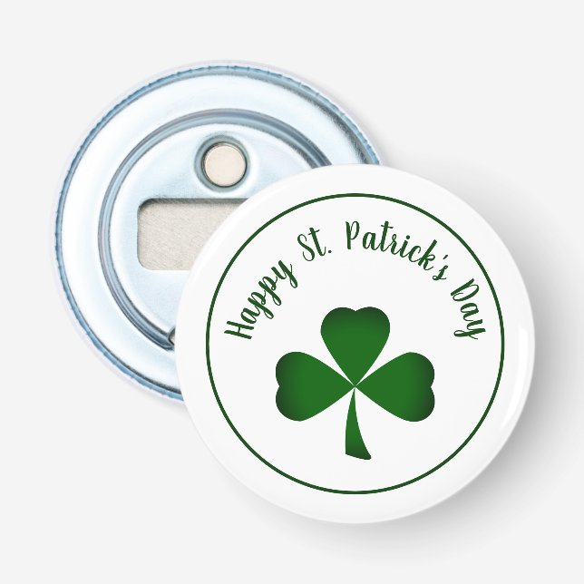 Décapsuleur Saint Patrick's Day (Devant)