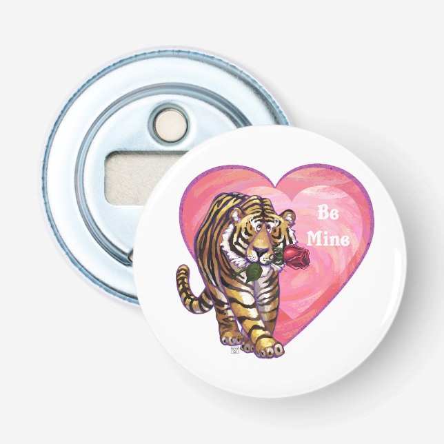 Décapsuleur Saint Valentin de Tigre (Devant)