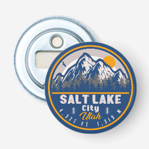 Décapsuleur Salt Lake City Utah Ski Souvenir Retro Vintage 80s