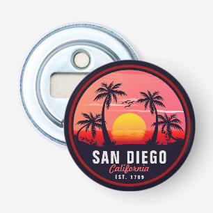 Décapsuleur San Diego California Sunset Vacation Souvenirs 80s