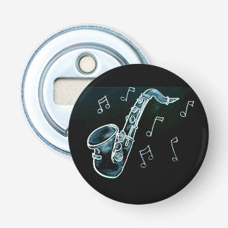 Décapsuleur Saxophone et notes de musique