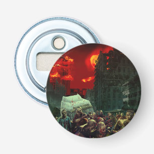 Décapsuleur Scène apocalyptique d'Halloween de SlipperyJoe gra