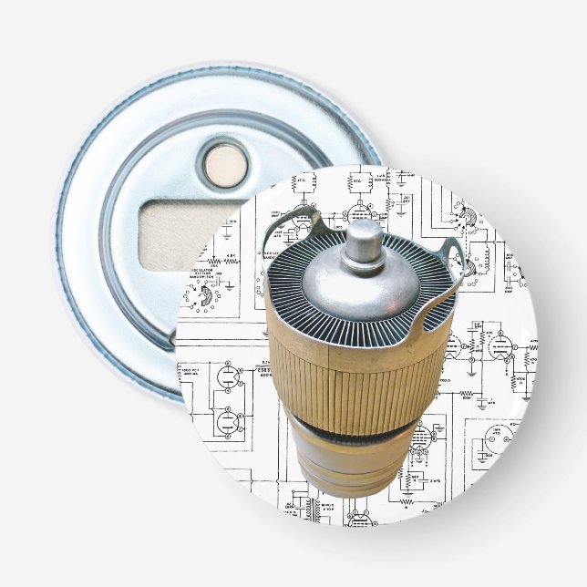 Décapsuleur Schéma du tube de transmission en céramique (Devant)