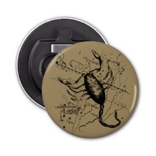 Décapsuleur Scorpio Constellation Hevelius 1690 Décor