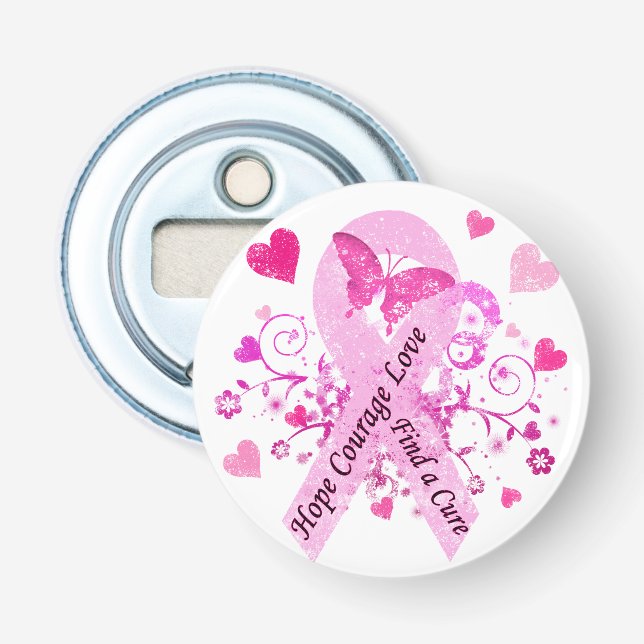 Décapsuleur Sensibilisation au cancer du sein (Devant)