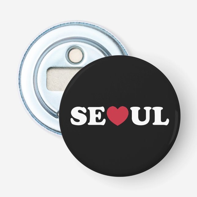 Décapsuleur Séoul Love Heart (Devant)