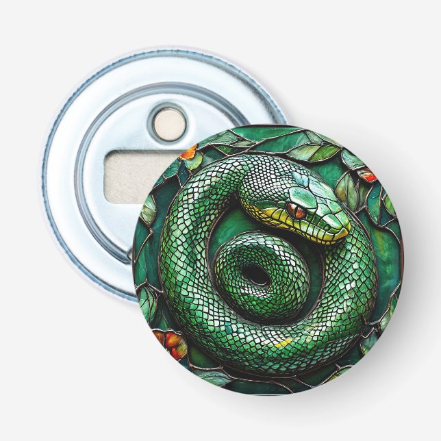Décapsuleur Serpent vert (Devant)