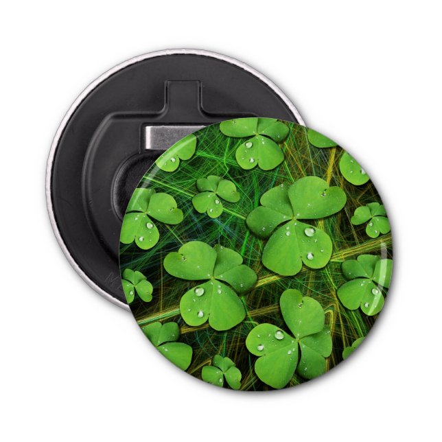 Décapsuleur Shamrock vert St Patrick iPhone 5 Coque-Mate (Devant)