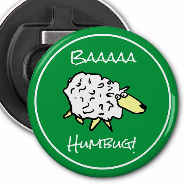 Décapsuleur Sheep dit Baaaa Humbug - Noël (Créateur téléchargé)