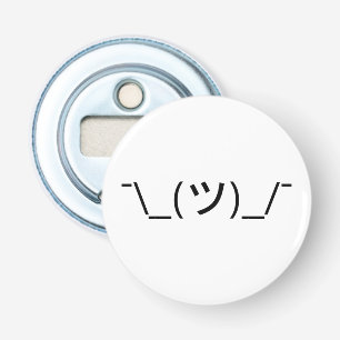 Décapsuleur Shrug Emoticon —\_(ツ)_/ Afficher le Kaomoji japona