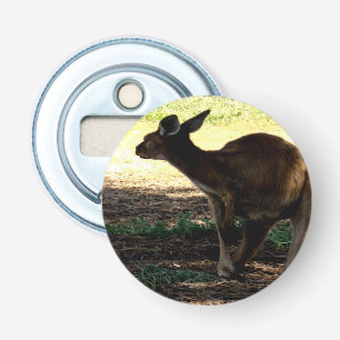 Décapsuleur Shy Australian Kangaroo, Bouteille Magnétique.