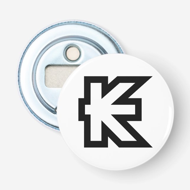 Décapsuleur Signe monétaire du Kip lao / Laotien (Devant)