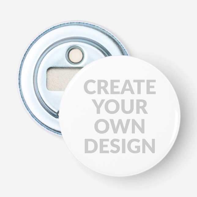 Décapsuleur Simply - Create Your Own Button Bottle Opener (Devant)