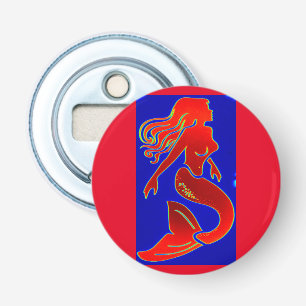 Décapsuleur sirène rouge de goupille-