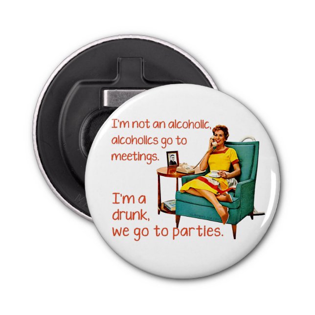 Décapsuleur SlipperyJoe socialiser la fête de la boisson vinta (Devant)