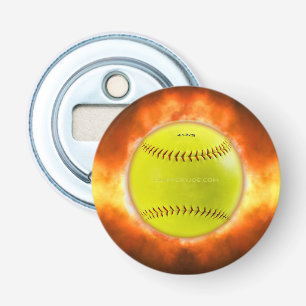 Décapsuleur SlipperyJoe's jaune balle de feu de balle de feu r