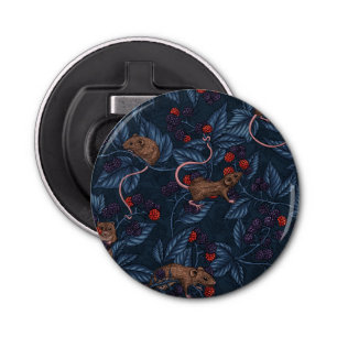 Décapsuleur Souris et mûres sur la marine