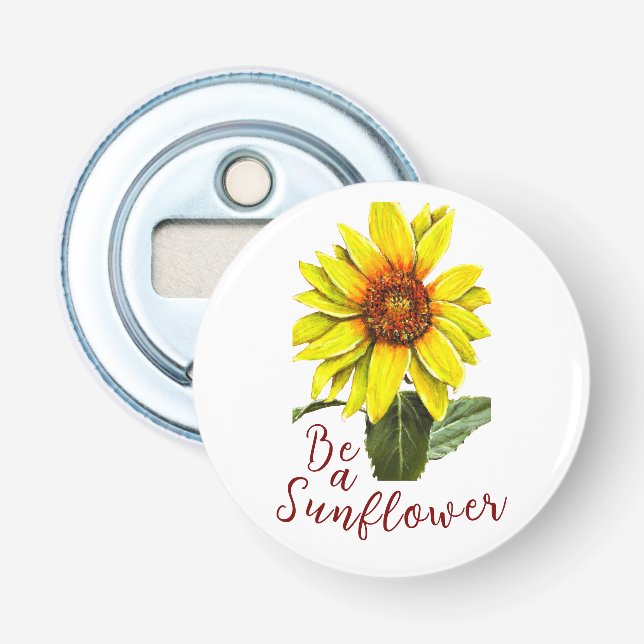 Décapsuleur Sunflower Bottle Opener (Devant)